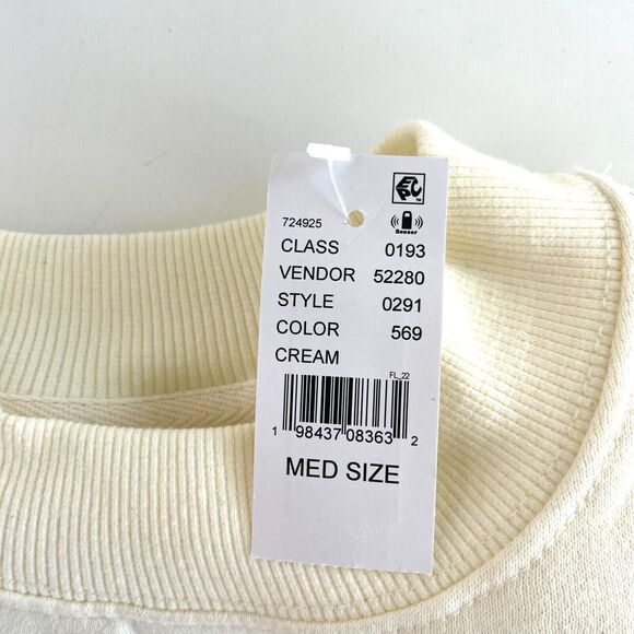 PacSun Amalfi Coast Embroidery Crew Neck Sweats Men's M Crew Neck Sweatshirt NWT - Picture 6 of 10